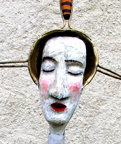 gérard collas -sculpteur-assemblage-art singulier-féee