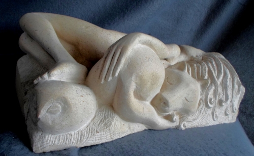 sculpture, pierre de théminette,nu,gérard collas,Brunet,loup,chouette,hérisson,escargot