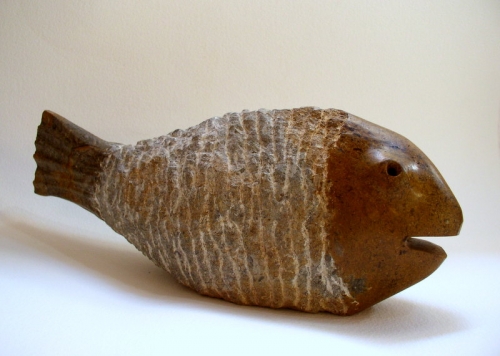 poisson pierre,sculptur,gérard collas