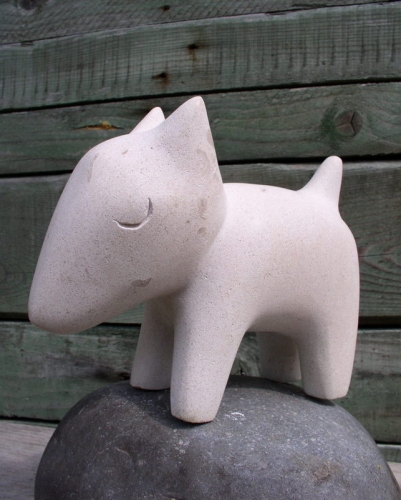 sculpture- pierre-chien-gérard collas-carennac-2012